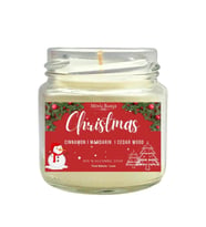 Aromaterapi Soya Mum, Yeni Yıl Soya Mumu 101 (chirstmas) , 75gr