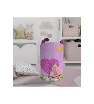 MEKTA HOME BEBEK VE ÇOCUK ODASI Barbie ve Kalp Desenli Oyuncak Sepeti
