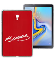 Samsung Galaxy Tab A  SM T590 Baskılı Silikon Kılıf BK-24