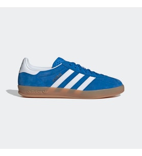 adidas JI2061 GAZELLE INDOOR Erkek Günlük Spor Ayakkabısı (Mavi)