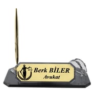 Kişiye Özel Tasarım Kristal İsimlik Avukat İsimliği Savcı İsimliği Hakim İsimliği