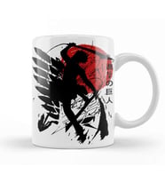 Attack On Titan Levi Kupa Bardak Porselen