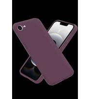 iPhone 16E Kılıf First Silikon - Mürdüm