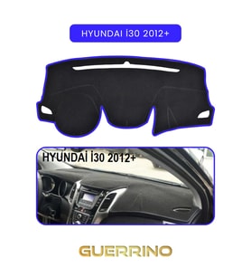 HYUNDAİ İ30 2012+TORPİDO KORUMA HALISI MAVİ KENAR