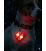 ® LED Köpek Tasma Işığı Gece Görünürlük Güvenlik Işığı Suya Dayanıklı Klipsli Pet Işık