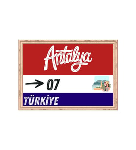 Antalya Tablo - Retro Tablo