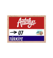 Antalya Tablo - Retro Tablo