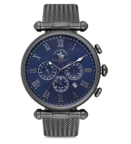 SANTA BARBARA POLO SB.1.10105.4 TAKVİMLİ HASIR ERKEK KOL SAATİ