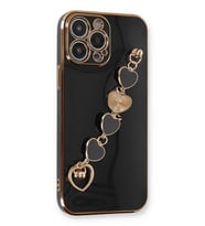 Apple iPhone 14 Pro Uyumlu Kılıf Esila Silikon - Siyah