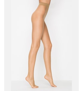 Penti 20 Den İnce Ağlı Burunsuz Parlak Külotlu Çorap- Fit20 (Bronz)