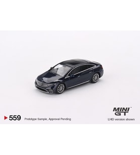 Mini GT Mercedes-Benz EQS 580 4MATIC Nautical Blue Metallic - 559 (Çok Renkli)