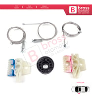 VW Golf MK6 A6 5K 5K1 AJ5 2008-20014 5-Kapı 5K0837461 İçin Elektrikli Ön Sol Cam Kriko Tamir Seti