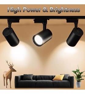 3'lü Hareketli Led Ray Spot Lamba 1 Metre Ray 3 Adet Ray Spot LED