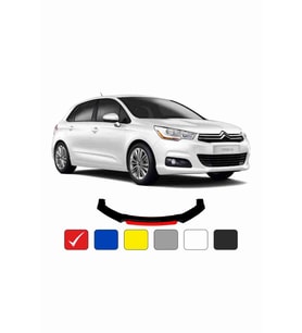 Cıtroen C4 Lip 4 Parça Kırmızı