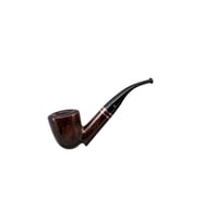 3 Yıldız 872 9mm Filtreli Akrilik Saplı Pipo, Zarif ve Modern Tasarım