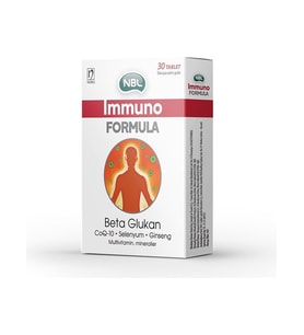 Nbl Immuno Formula Selenyum Beta Glukan 30 Tablet 3 Adet