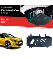 Peugeot 208 Çelik Karter Muhafaza Koruma 2019 2020 2021 2022 2023 2024