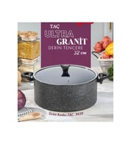 Taç Ultra 32 cm Derin Granit Tencere Outlet