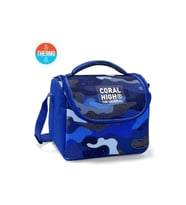 CORAL HIGH 22789 KIDS LACİVERT SAKS KAMUFLAJ THERMO BESLENME ÇANTASI