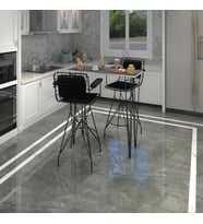 Knsz masa sandalye takımı hem105zengin grisyh 100*040 2 sandalye syhsyh kolçaklı sırt minderli