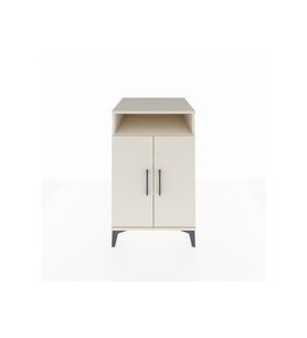 Kronos Komodin 3 Raflı 2 Kapaklı 60x59x96 Aytaşı-Aytaşı
