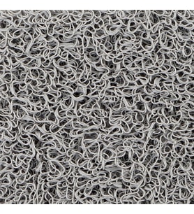 COLOURMAT Kaydırmaz Kaymaz Yolluk Karmaşık Halı Kıvırcık Paspas 1m X 5m (GRİ) (STD)