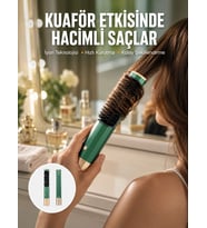 Lexroo Üflemeli Saç Düzleştirici Fön Tarak Yüksek Isı Ayarlı İyon Özellikli Yeni Nesil