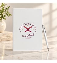 Kuran Kursu Hocasına İsme Özel Defter ve Kalem Seti