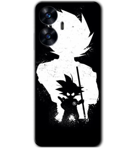Realme C55 Kılıf HD Desen Baskılı Kılıf - Anime