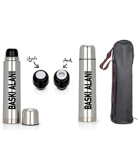 Çantalı Paslanmaz Çelik Termos 750 ML