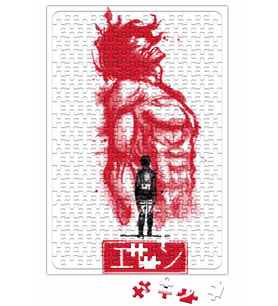 Eren Jaeger Traditional Eren Puzzle 240 Parça Yapboz