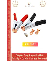 #TakviyePensesi Güçlü Yaylı Yüksek Performanslı Büyük Boy Akü Artı Eksi Takviye Kablo Maşası Pensesi