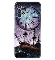 Samsung Galaxy M14 Uyumlu Kılıf Silikon Desen Özel Seri Time 1749