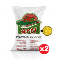 Orti Pilavlık Bulgur 5 Kg x 2 Adet