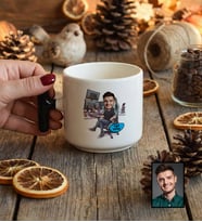 Kişiye Özel Karikatürlü Gamer Arkadaşa Hediye T Kupa Doğum Günü Hediyesi