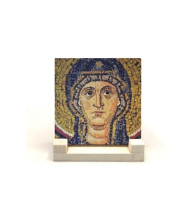 Meryem Görseli Baskılı Taş Masaüstlük 10X10