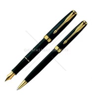 Parker Dolmakalem + Tükenmez Sonnet Lake Siyah GT
