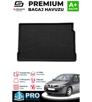 Renault Megane 2 HB 3D Pro Bagaj Havuzu 2002-2009 A+ Kalite