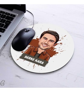 Erkeklere Özel Karikatürlü Tasarım Mousepad