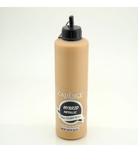 Cadence Hybrid Multisurface Metalik Boya 500 ml. HM-801 ANTİK ALTIN 