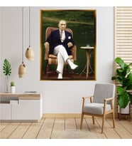ÇERÇEVELİ ATATÜRK TABLO S372