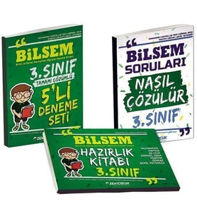 3. Sınıf BİLSEM Hazırlık Seti Zeki Çocuk Yayınları