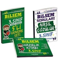 3. Sınıf BİLSEM Hazırlık Seti Zeki Çocuk Yayınları