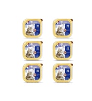 Plaisir Ton Balıklı Pate Kısırlaştırılmış ve Yetişkin Kedi Yaş Maması 100 Gr x 6 Adet