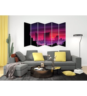 GÜN BATIMI SUNSET MDF TABLO-1446 MODEL-B