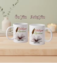 Kişiye Özel Edebiyat Öğretmeni Kupa Bardak