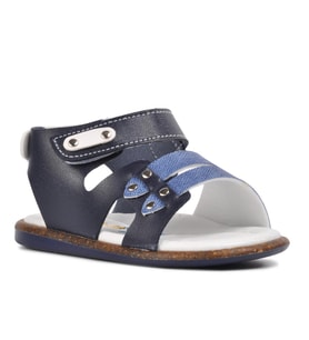 Şiringenç 210107 Lacivert-Kot Mavi Comfort Erkek Çocuk Sandalet