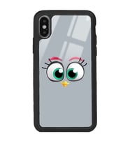 iPhone X Grey Tasarımlı Glossy Telefon Kılıfı