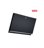 Franke Mythos FMY 907 FM BK Black Siyah Cam 90 Cm Eğik Duvar Tipi Davlumbaz