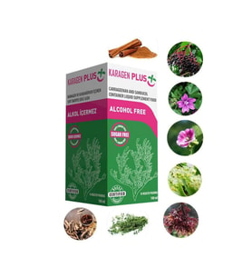 Karagen Plus Şurup 100 ML (Krem)